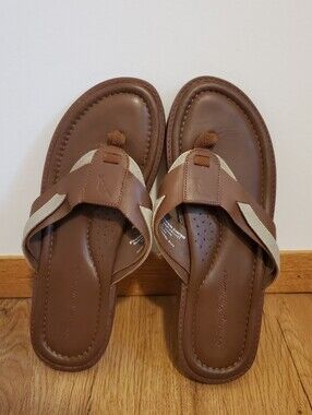 Men's Tommy Bahama Sandals Leather Size 10
